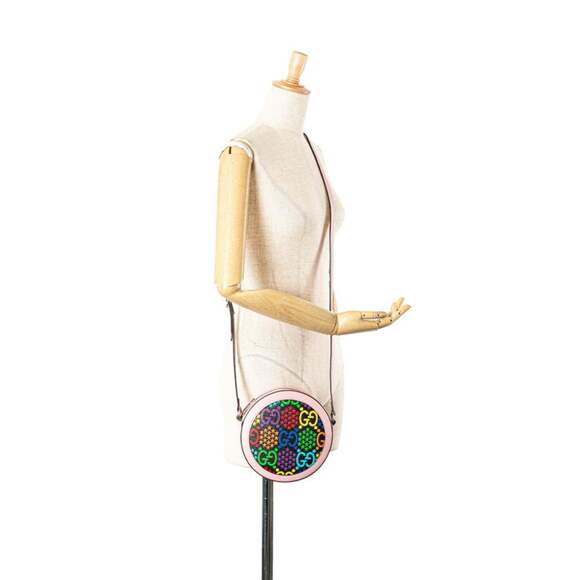 GUCCI Authentic Pink Leather Shoulder Bag - Picture 12 of 12